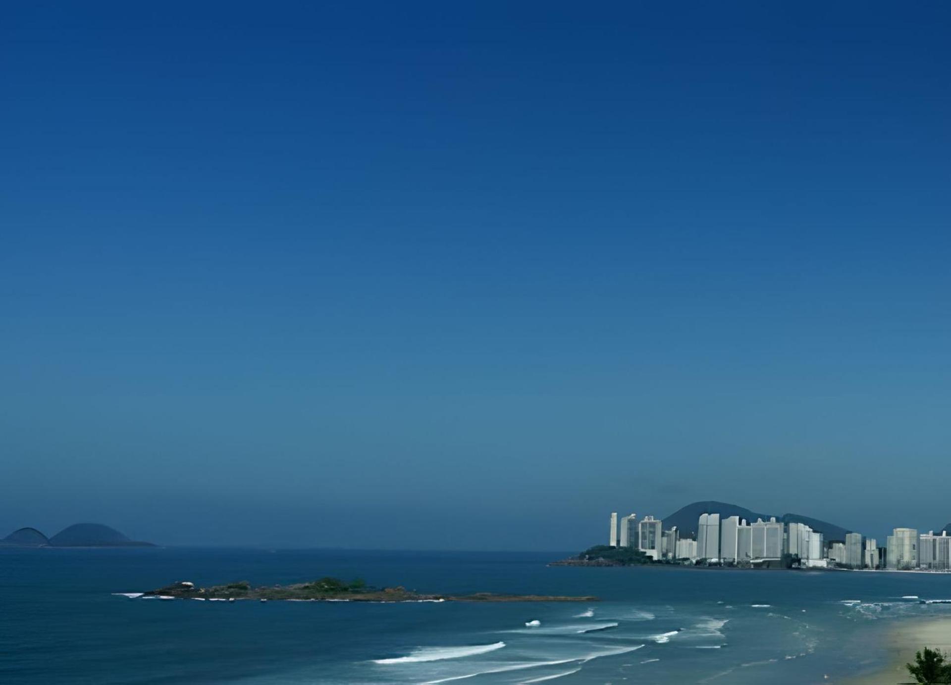 Vista-Mar - 3 Suites Com Ar Condicionado E Quarto Casal Com Ar Condicionado - 100M Da Praia Guaruja Bagian luar foto